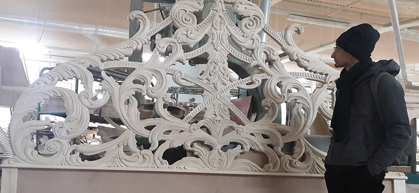 Testata in legno massello